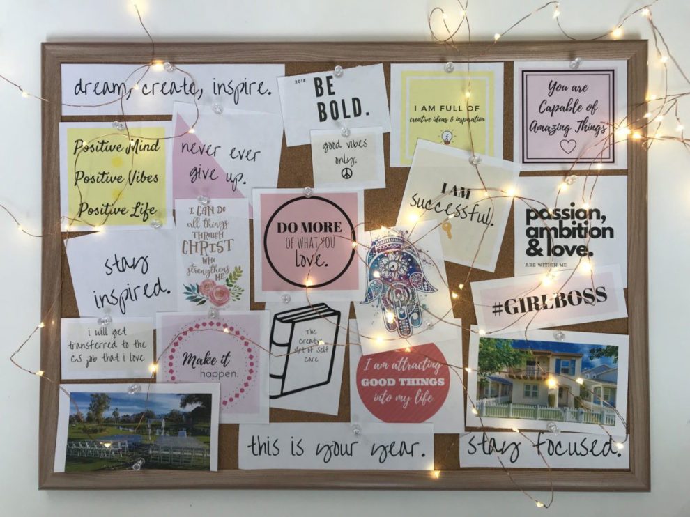 vision board